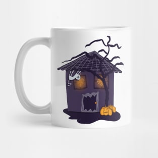 Halloween house Mug